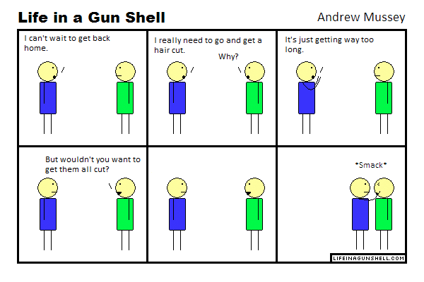 Getting your hair cut